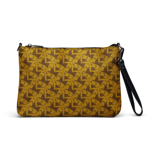 Lazy Floral (gold) Crossbody bag