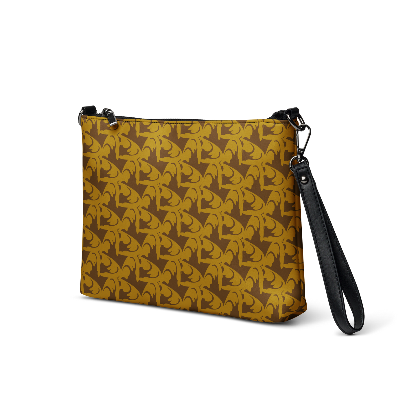 Lazy Floral (gold) Crossbody bag