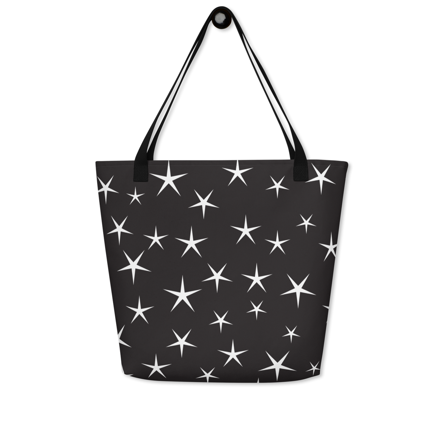 Starry Night All-Over Print Large Tote Bag