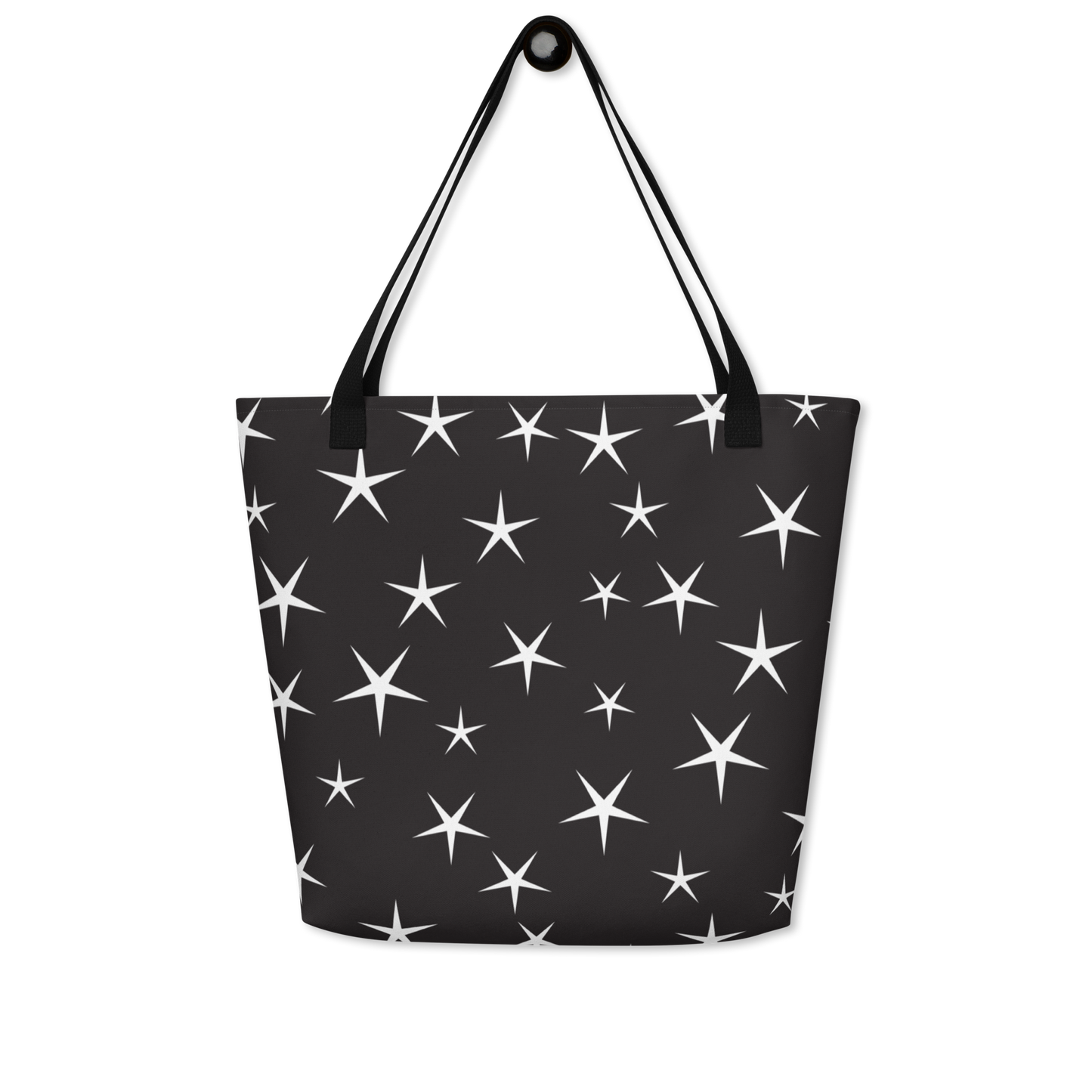 Starry Night All-Over Print Large Tote Bag