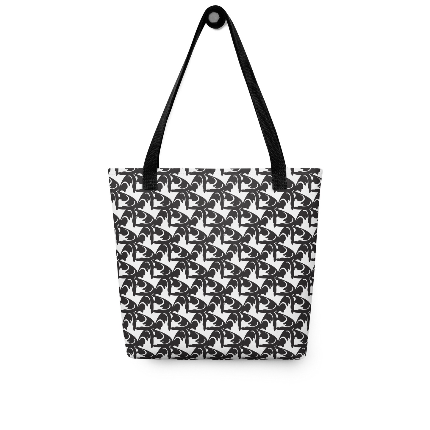 Lazy Floral (BW) Tote bag