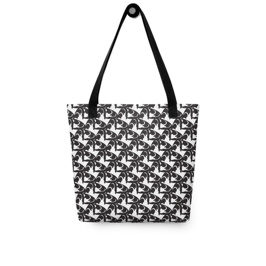 Lazy Floral (BW) Tote bag