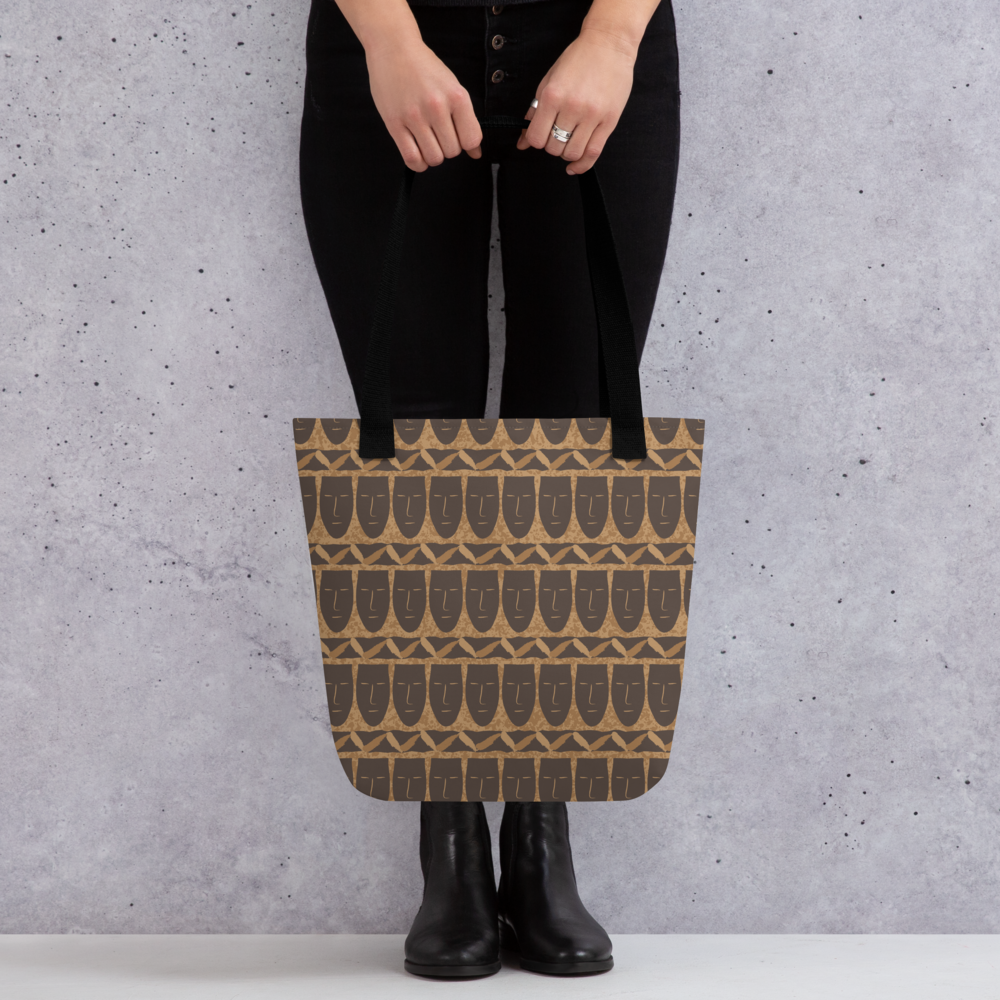 Mask Pattern Tote bag