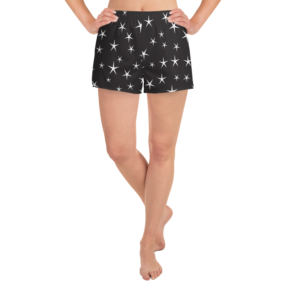 Starry Night Women’s Recycled Athletic Shorts