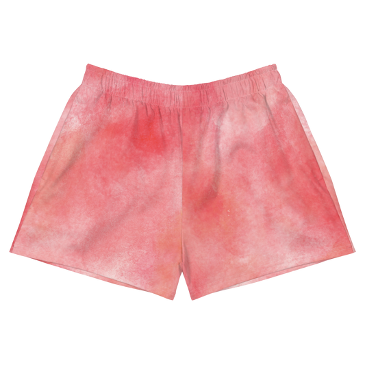 Cloudy Pink Women’s Recycled Athletic Shorts