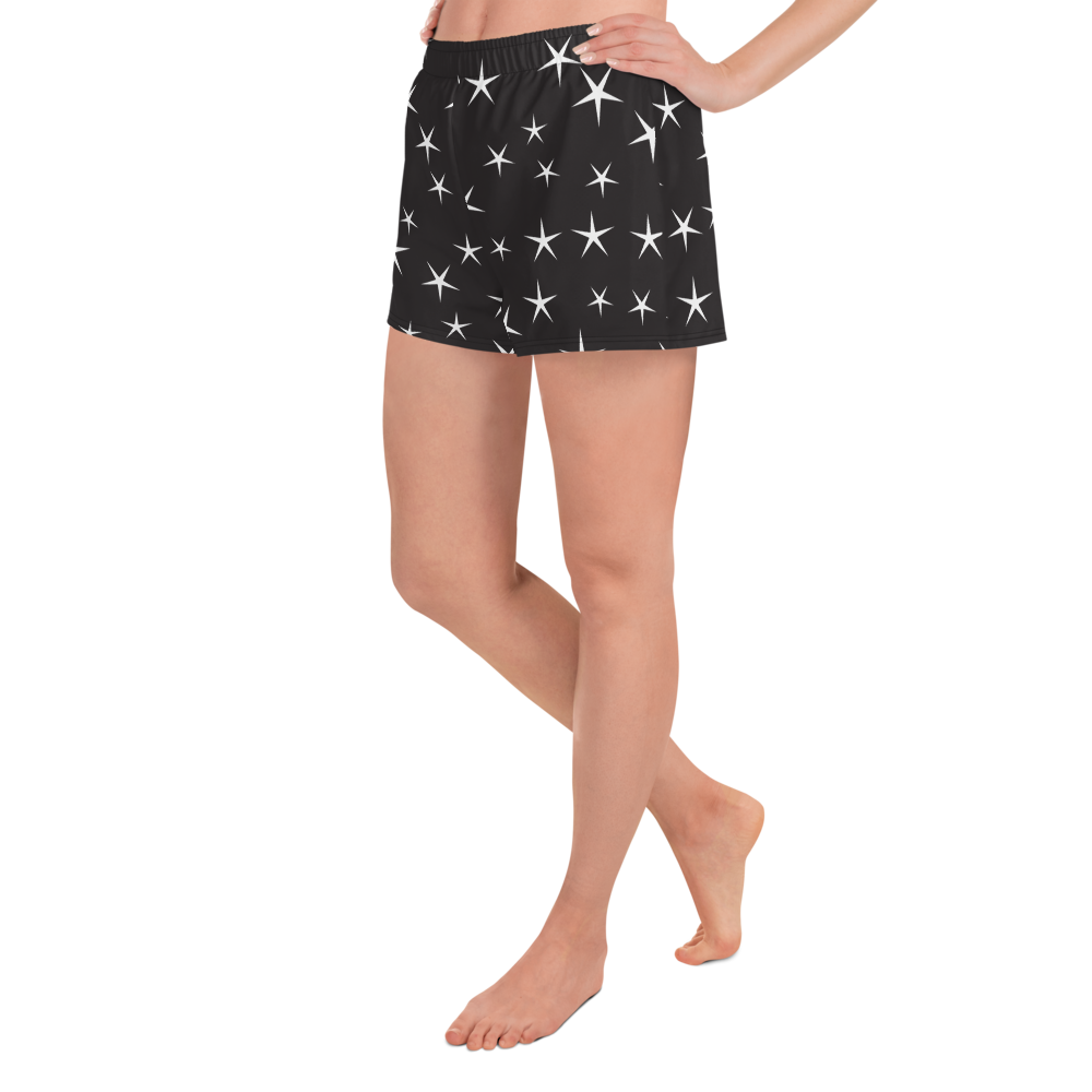 Starry Night Women’s Recycled Athletic Shorts