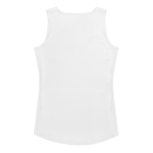 White Cut & Sew Tank Top