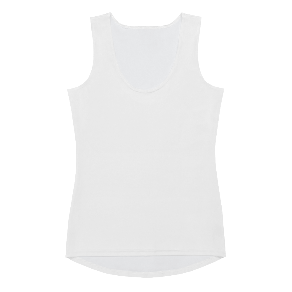 White Cut & Sew Tank Top